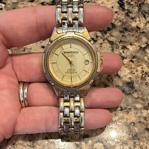 Croton Gold and Silver Men's Watch